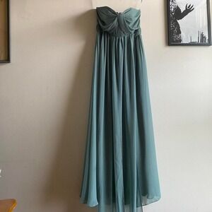 Birdy Grey seaglass XS bridesmaid dress